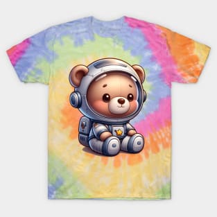 Cute Astronaut Bear Kawaii T-Shirt